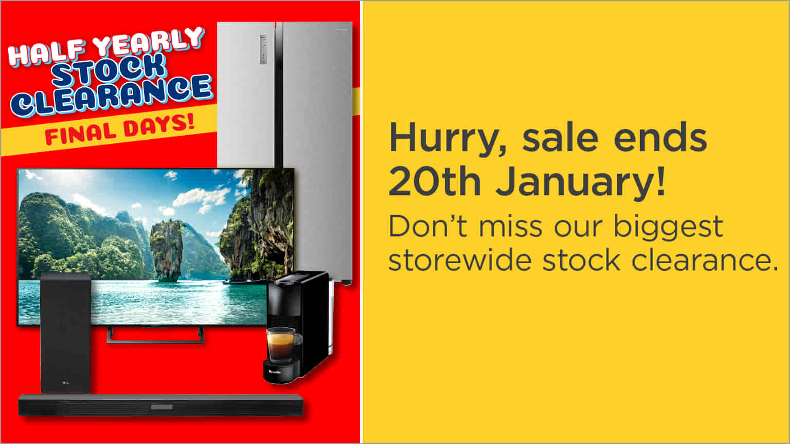 Half Yearly Clearance Computers